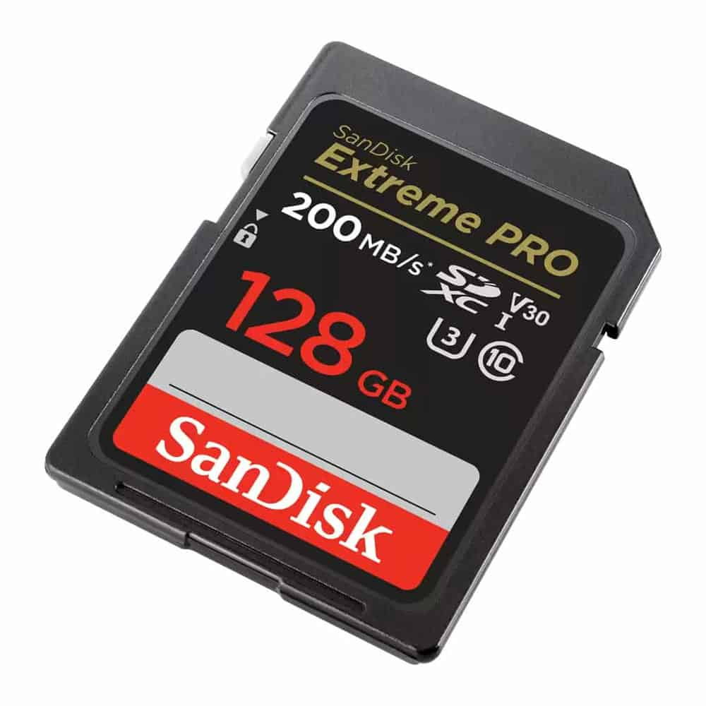 (image for) SanDisk Extreme Pro 128GB UHS-I SDXC Memory Card